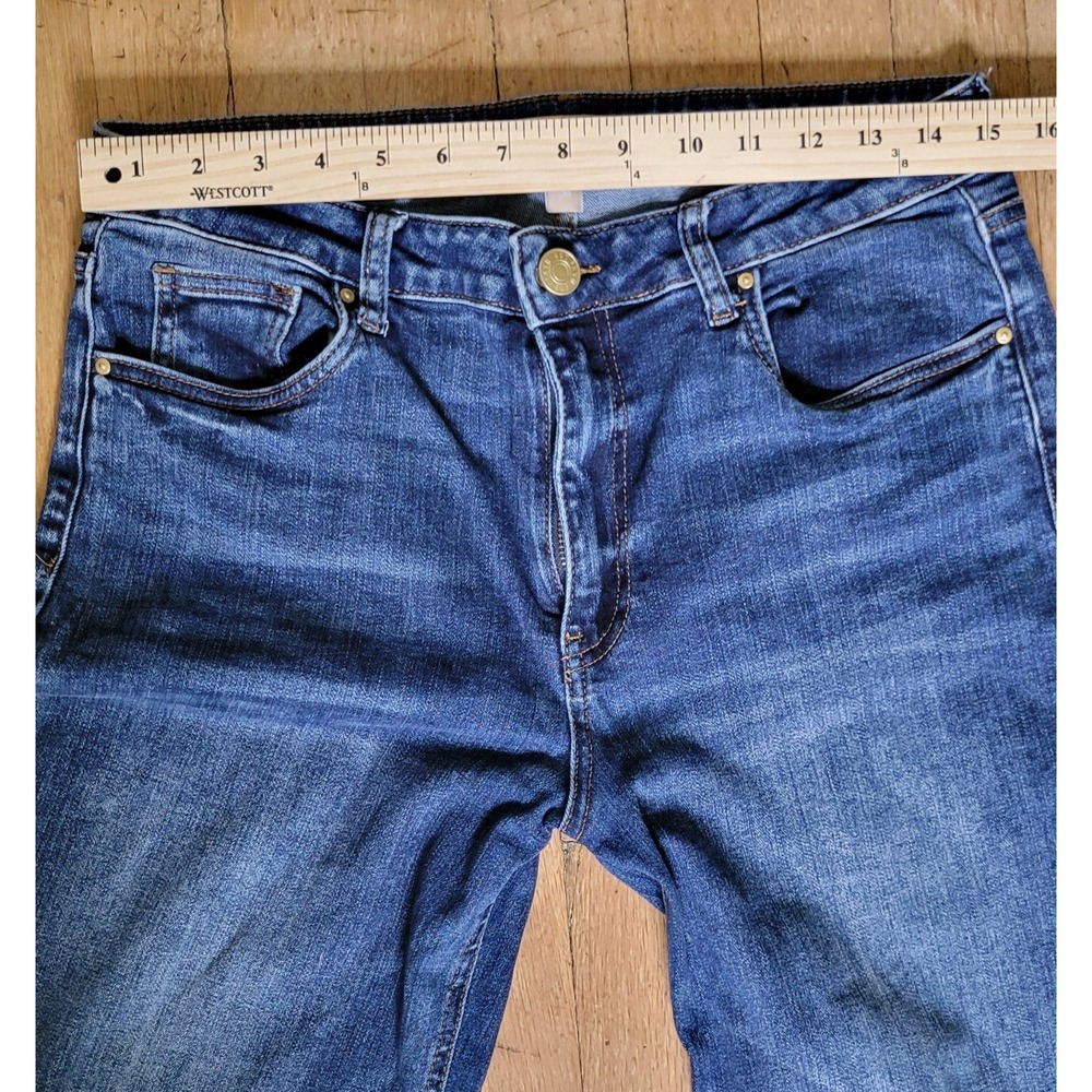 KUT From The Kloth Jean Wide Leg Jeans Women's 10 High Rise Blue Stretch Denim - Picture 5 of 11